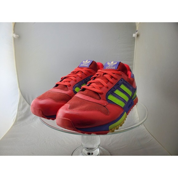 Adidas Zx 600 lgtred Electr Dpurpl 653995 Sneaker Men US 12 - Worn Once - Picture 5 of 7